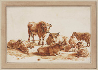TvB T 540
          <br/>
          Rustend vee
          <br/>
          <em>Romeyn, Willem (ca. 1624-ca. 1694)</em>